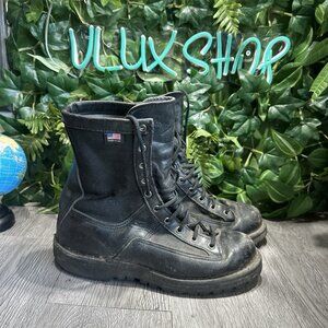 VTG Danner Men's 8 D Acadia 21210 Black Gore-Tex Military Style Boots